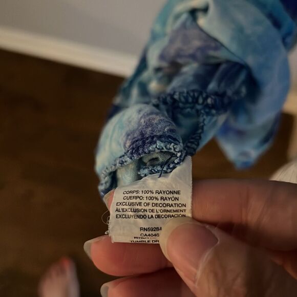 🍭4/$20 Children’s Place Tie Dye High Low Sleeveless Maxi Dress - Medium 7/8 - Picture 7 of 7